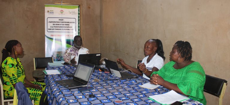 Transparence budgétaire : bientôt des cellules de veille citoyenne pour Niou, Sourgoubila, Boussé et Laye