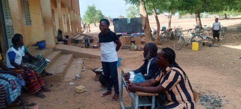 CQP 2025: le directeur du Centre de formation professionnelle Naaba Boulga encourage ses candidats après les premières épreuves