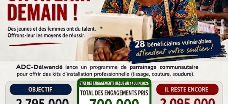 Parrainage communautaire : dans les moindres détails de ce projet porté par ADC-Délwendé